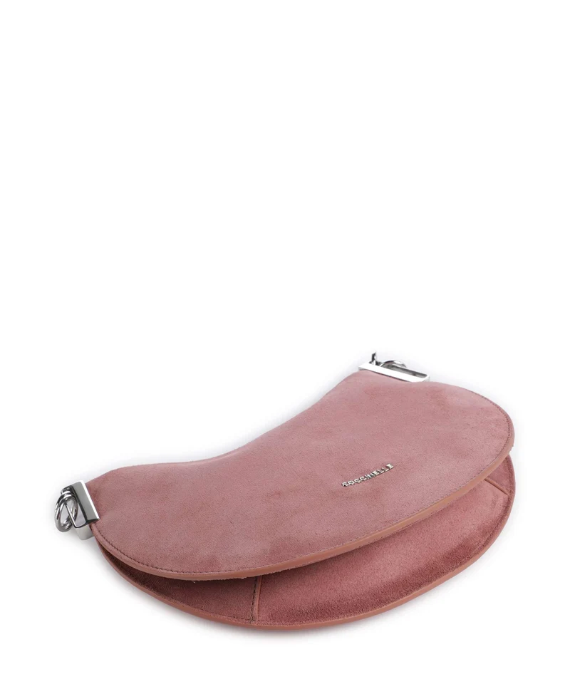 Coccinelle Sunup Suede Bolso de hombro winter rose