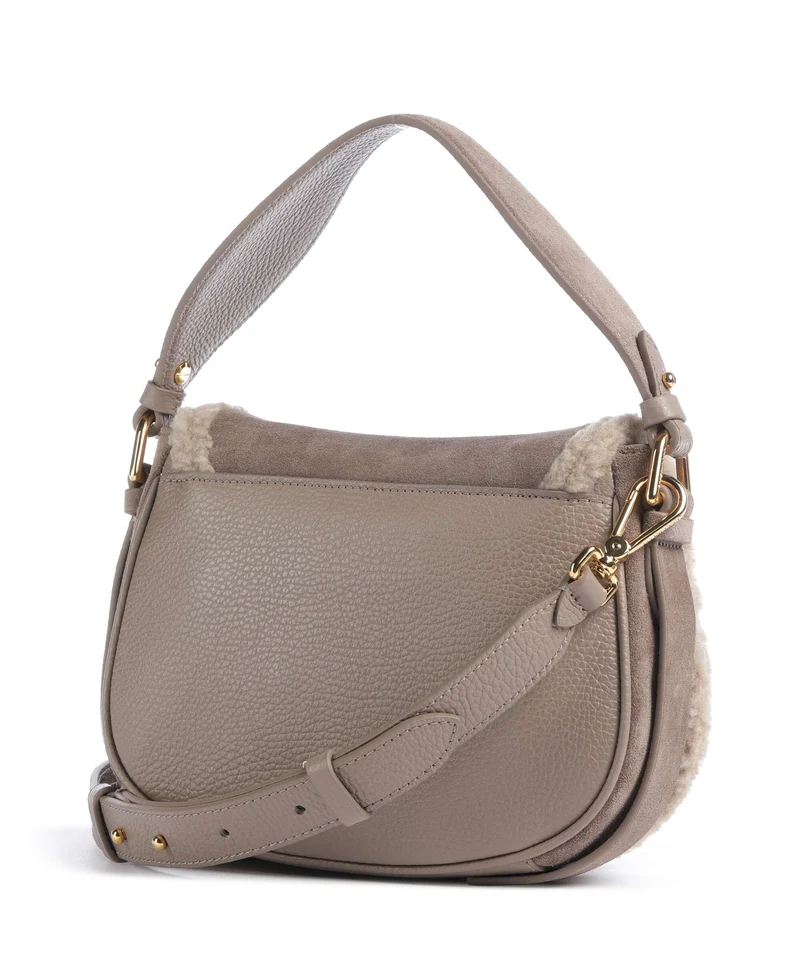 Coccinelle Smash Suede Bolso de mano warm taupe
