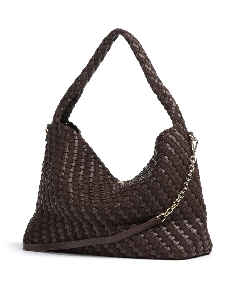 Dune London Deliberate L Bolso de hobo dark brown