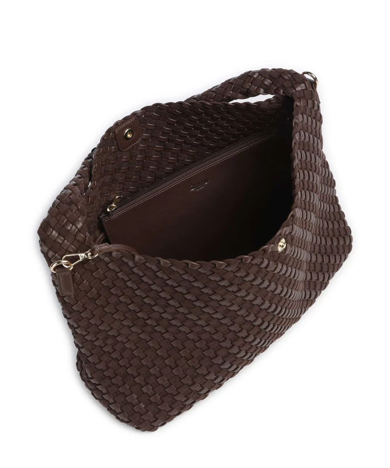 Dune London Deliberate L Bolso de hobo dark brown