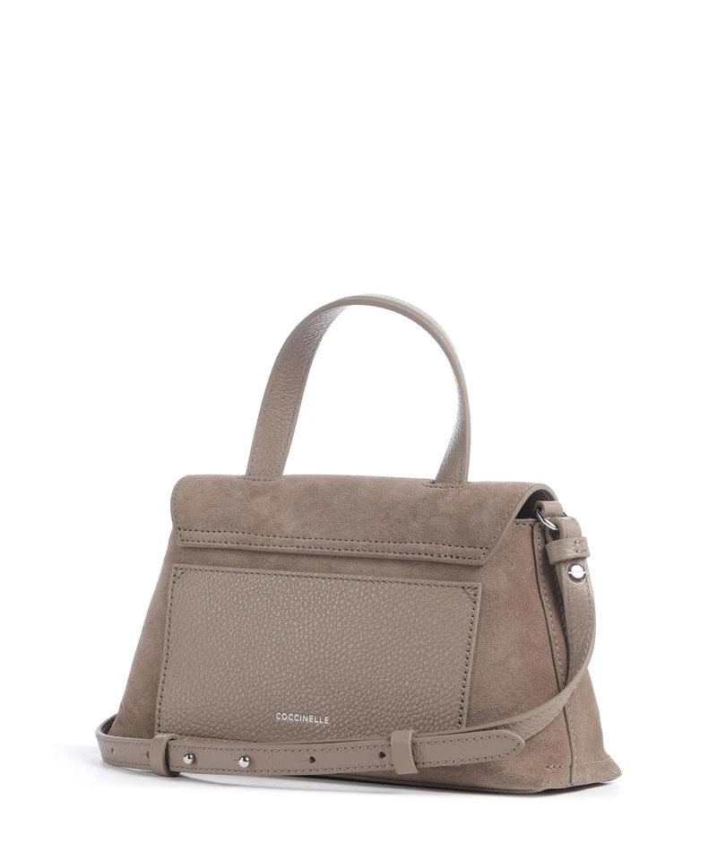 Coccinelle Nikla Suede Bolso de mano warm taupe