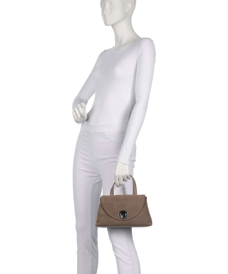 Coccinelle Nikla Suede Bolso de mano warm taupe