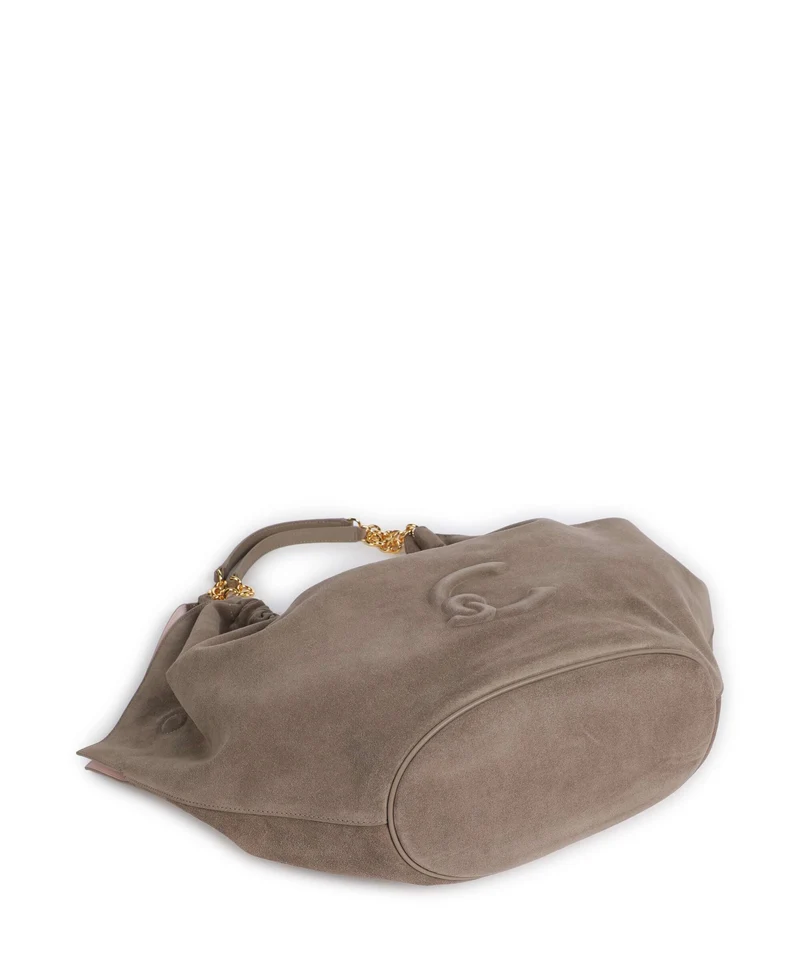 Coccinelle Smash Suede Bolso de hobo warm taupe