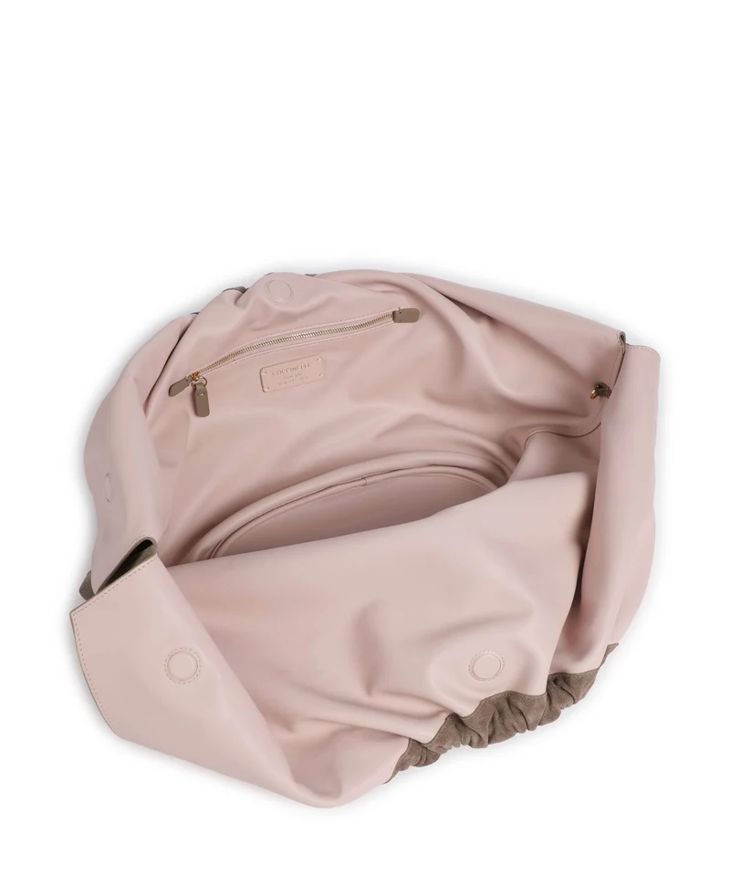 Coccinelle Smash Suede Bolso de hobo warm taupe