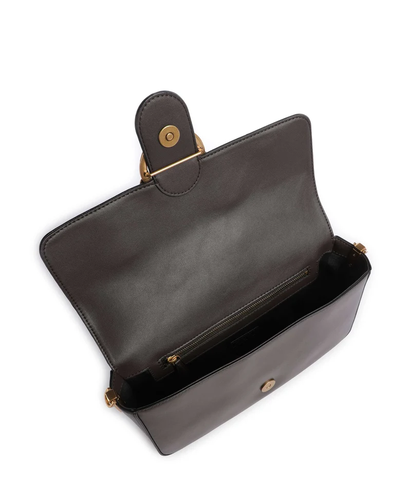 Pinko Love One Classic Slouchy Bandolera marrone marasca/antique gold