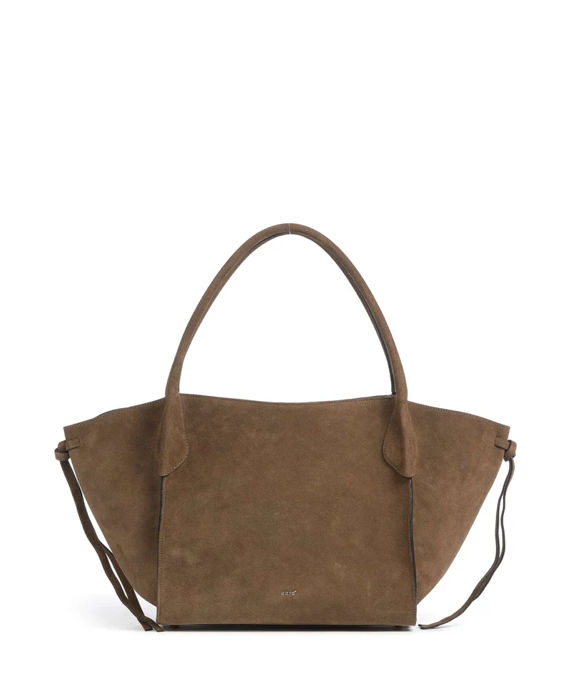 Abro Suede Vibe Big Bolsa shopping khaki