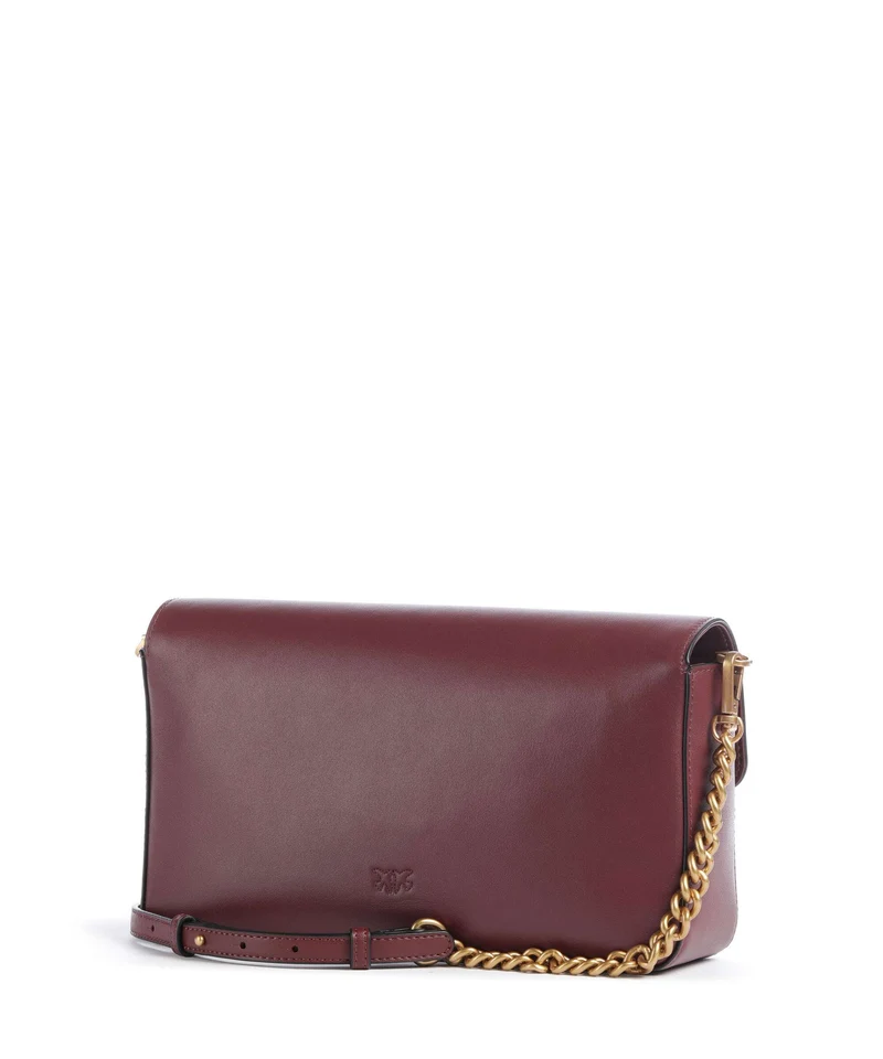 Pinko Love One Classic Slouchy Bandolera ribes intenso/antique gold