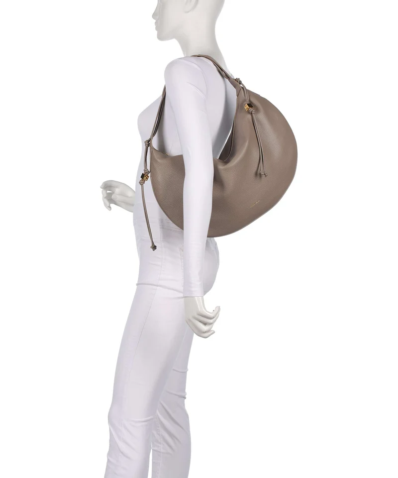 Coccinelle Thess Bolso de hobo warm taupe