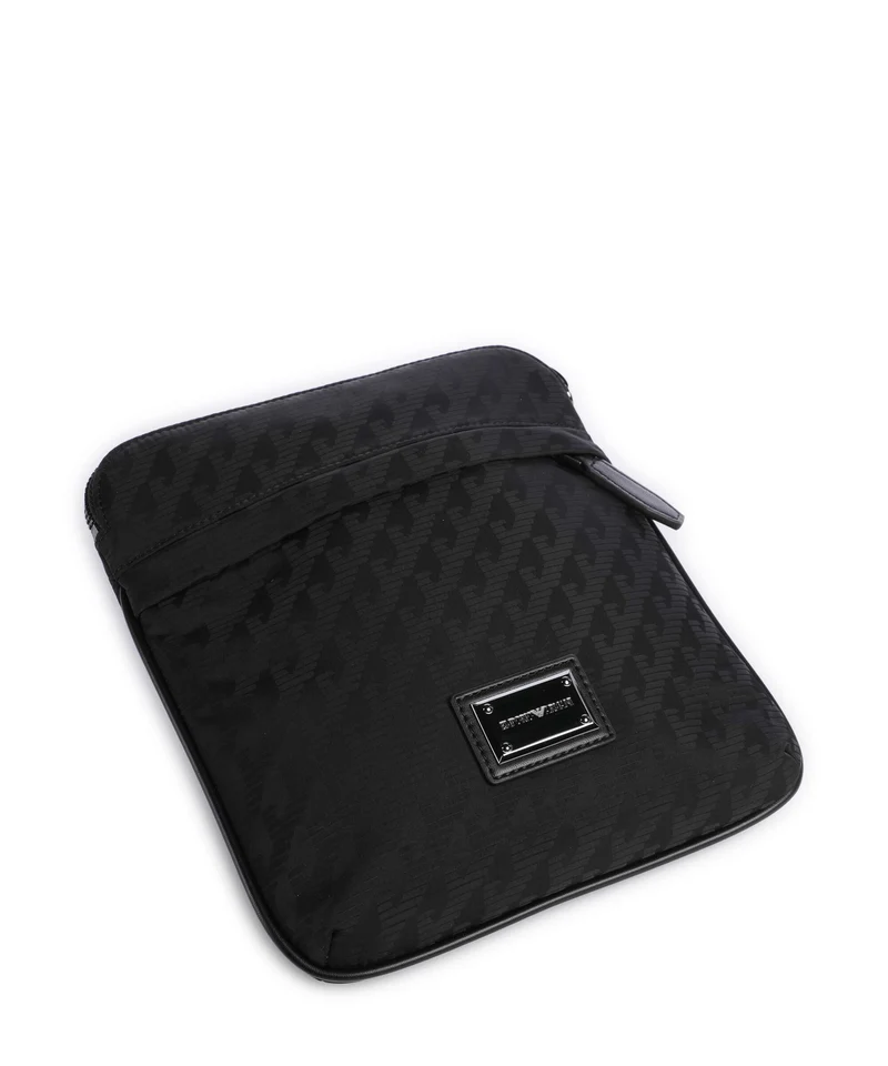 Emporio Armani Eagle All Over Bandolera black beauty