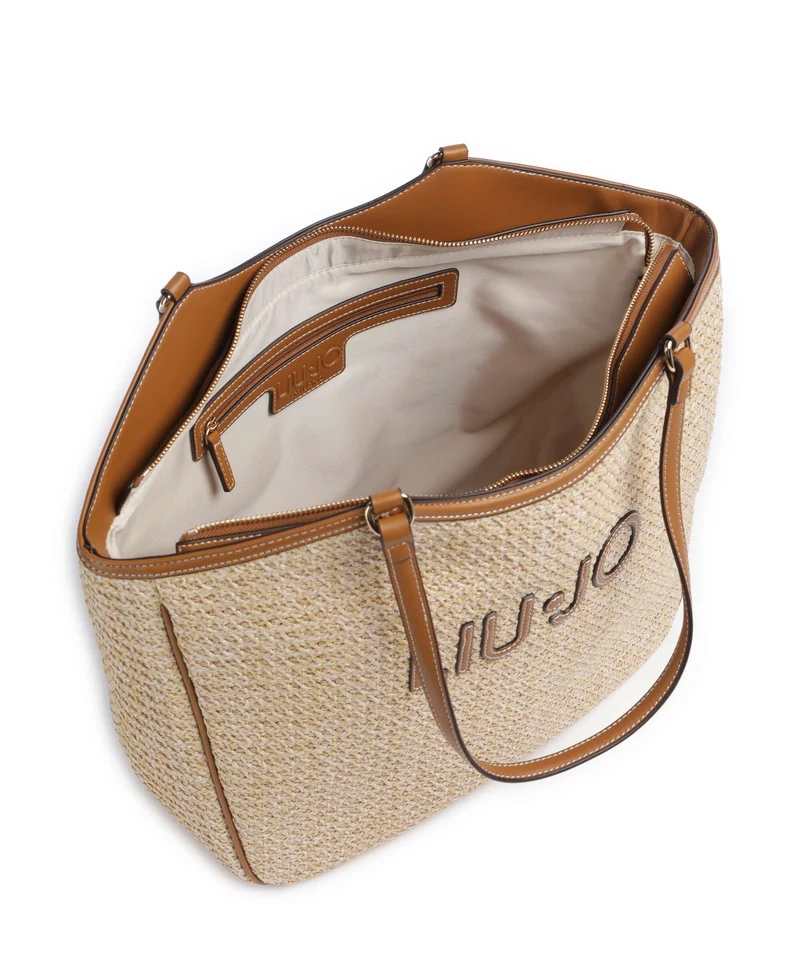 Liu Jo Ferielle L Bolsa shopping naturale
