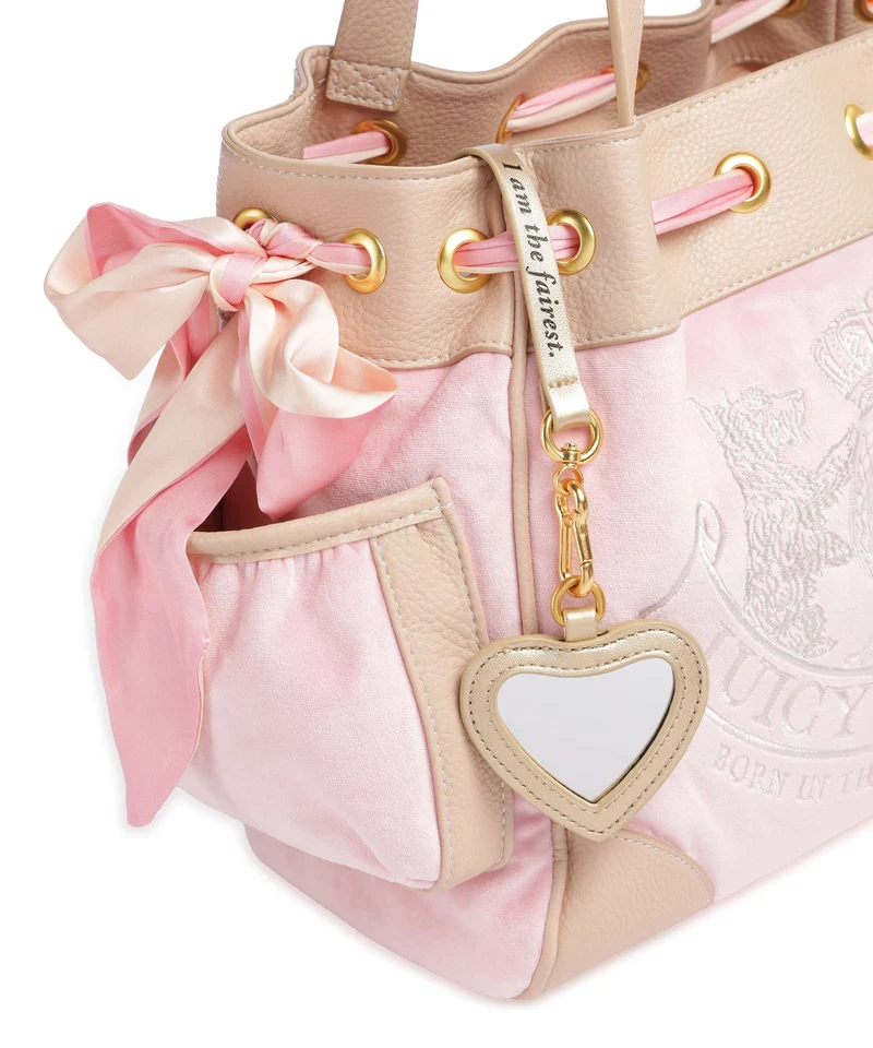 Juicy Couture Daydreamer L Bolsa shopping juicy pink