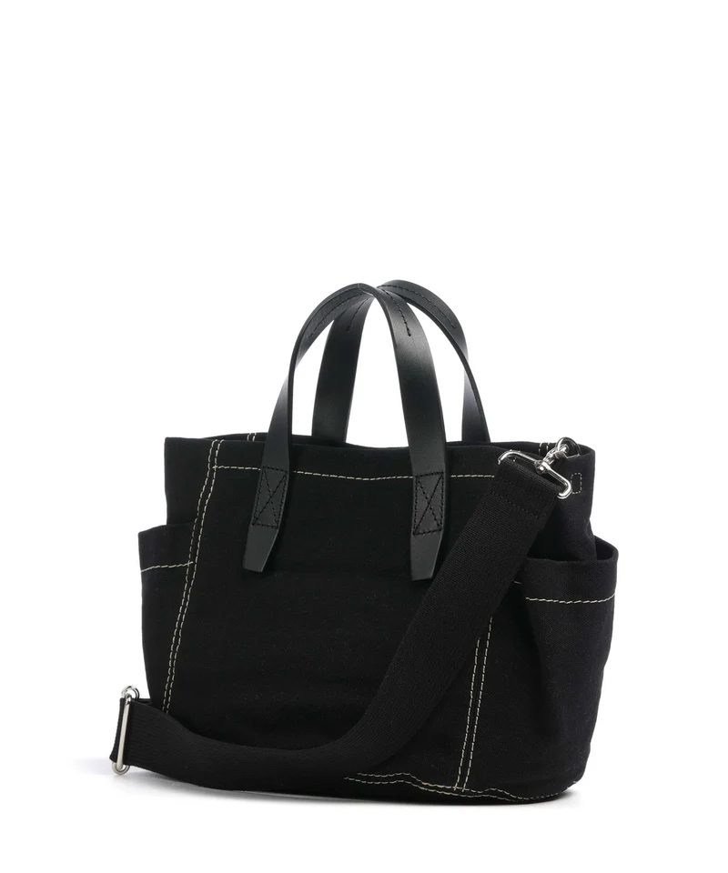 Vivienne Westwood Henry Canvas Small Bolso de mano black