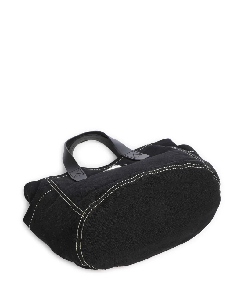 Vivienne Westwood Henry Canvas Small Bolso de mano black