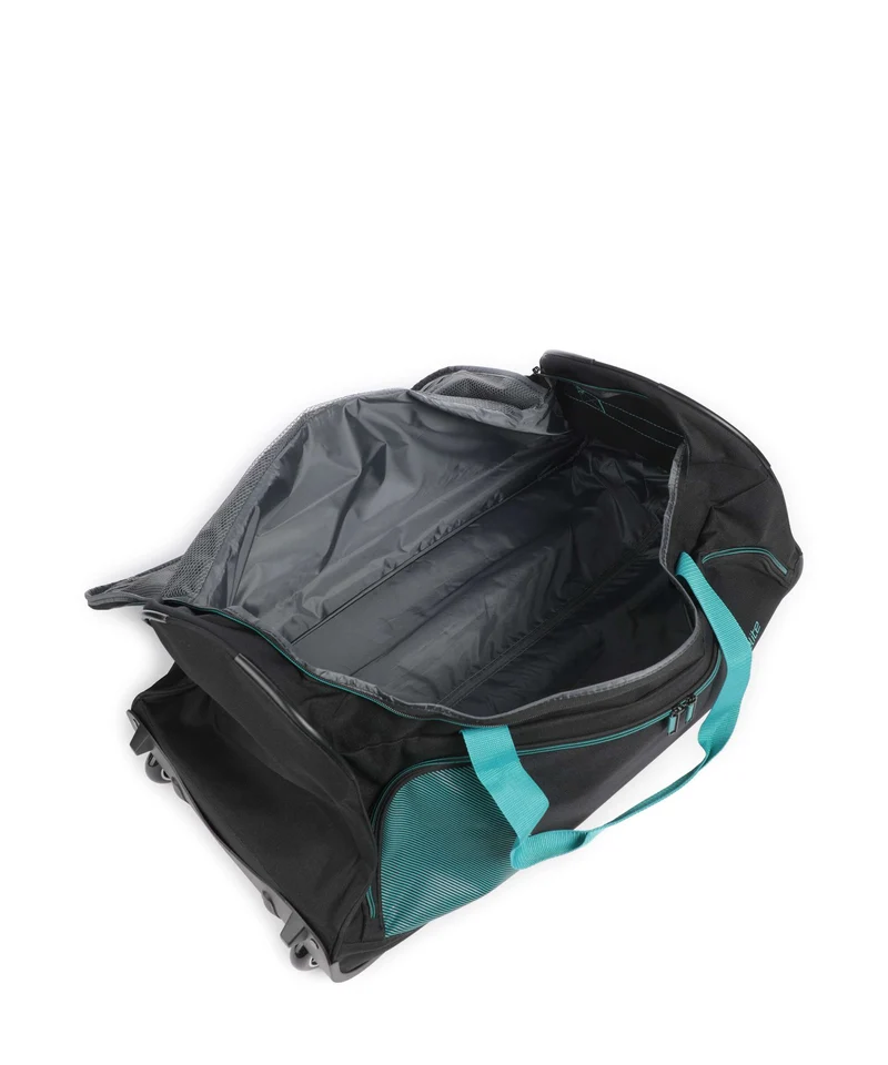 Travelite Basics Bolso de viaje con ruedas schwarz/petrol