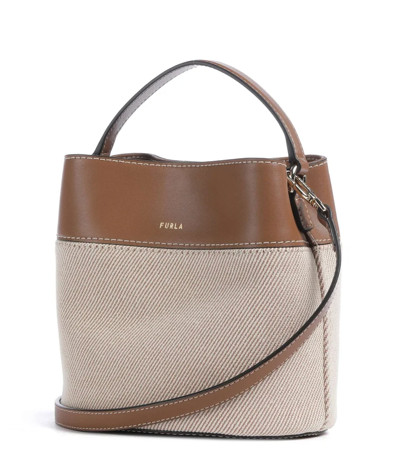 Furla Amelia Mini Bucket bolso de mano toni cognac