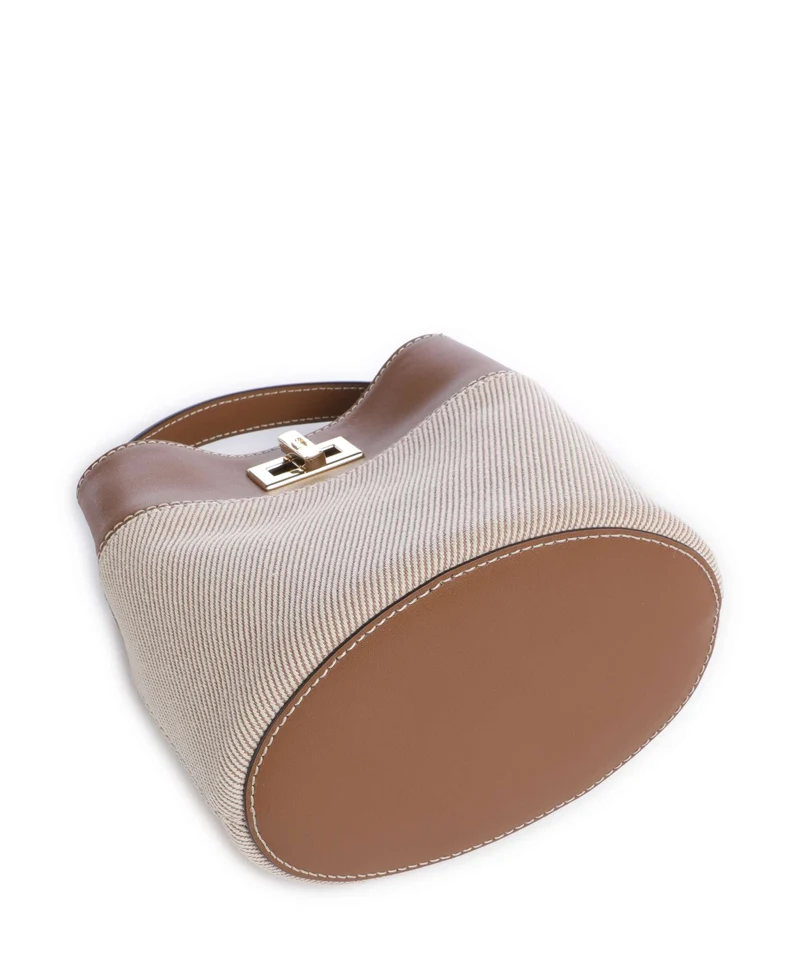 Furla Amelia Mini Bucket bolso de mano toni cognac