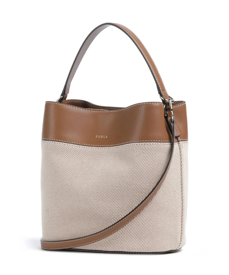 Furla Amelia M Bucket bolso de mano toni cognac