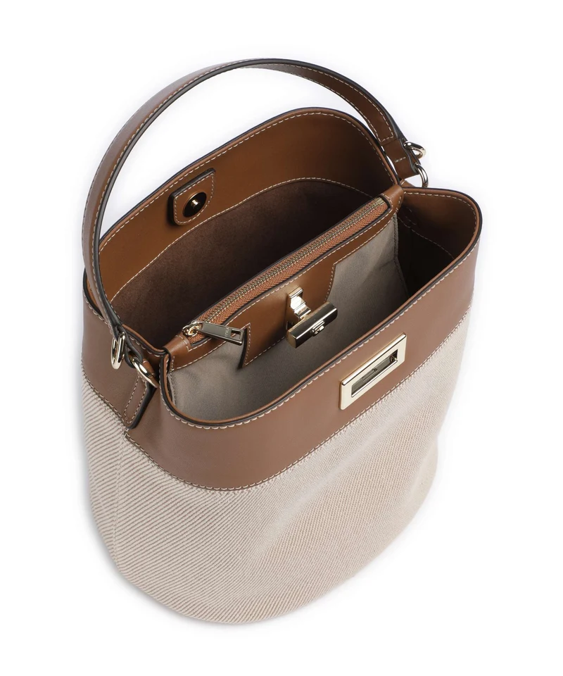 Furla Amelia M Bucket bolso de mano toni cognac