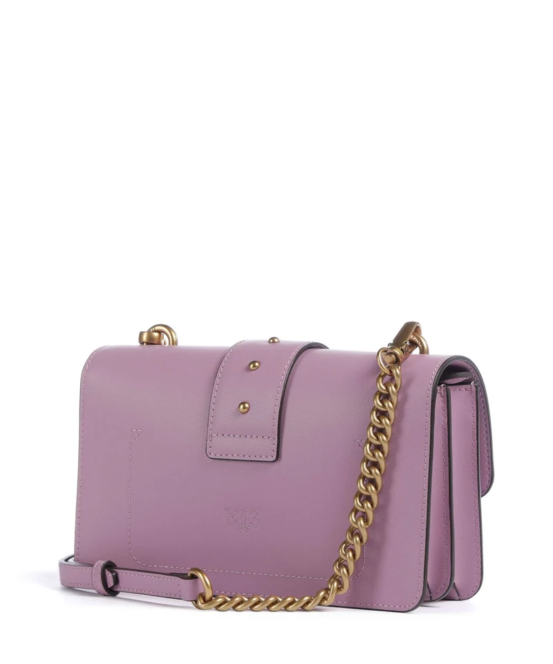 Pinko Love One Mini Bandolera lilla/antique gold