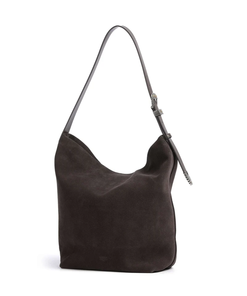 Pinko Big Bolso de hobo marrone/chicco di caffe/mix gold