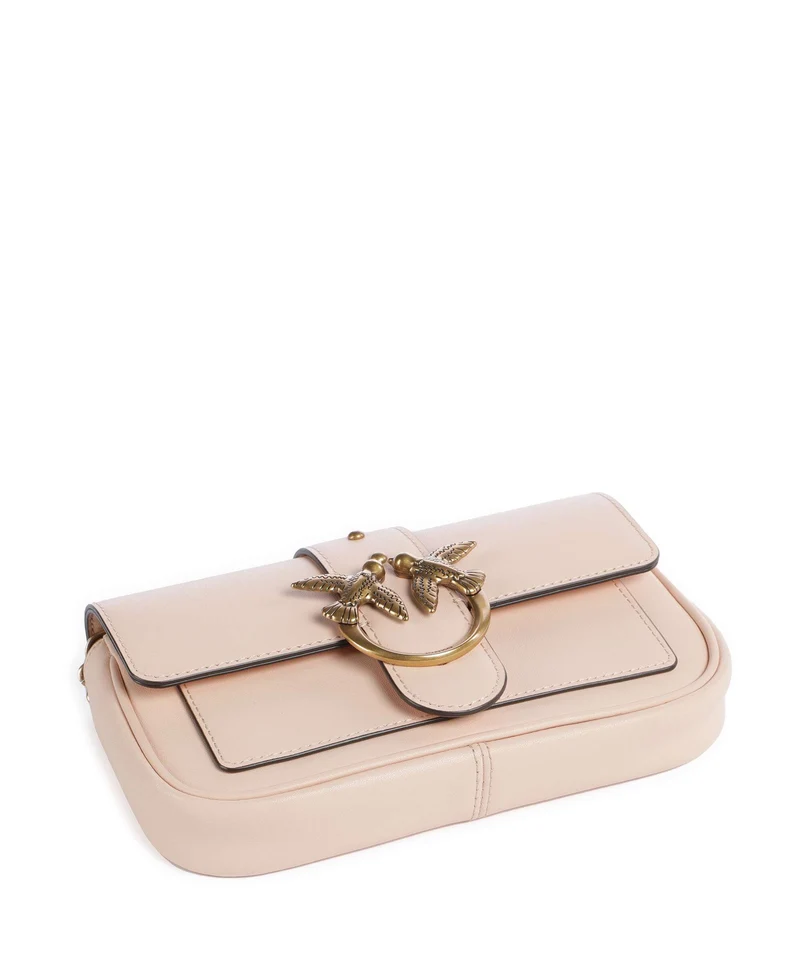 Pinko Love One Pocket Monedero light pink/antique gold