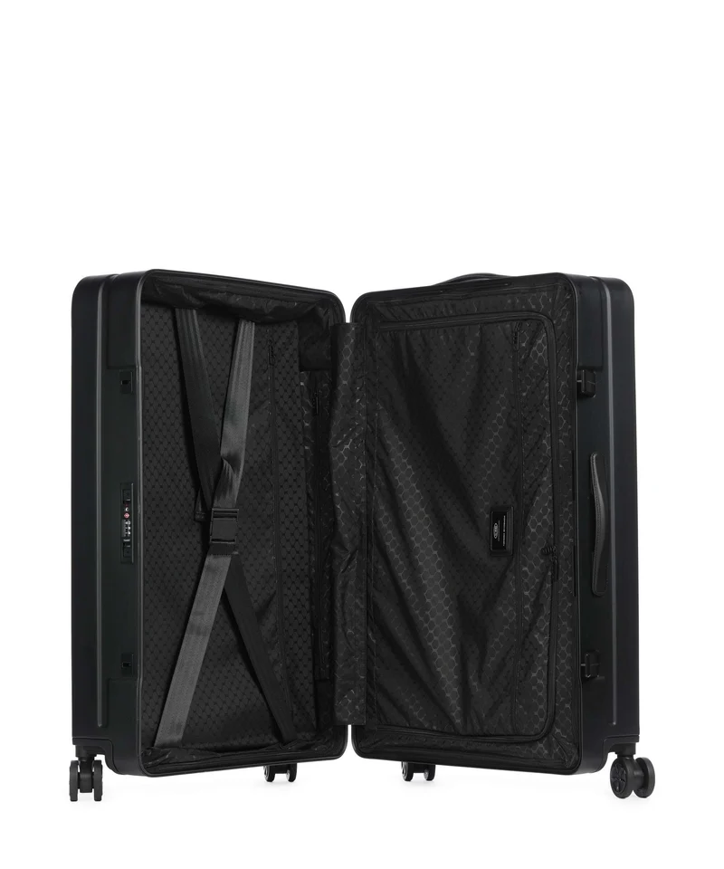 Porsche Design Roadster Aluminium Maleta con 4 ruedas black