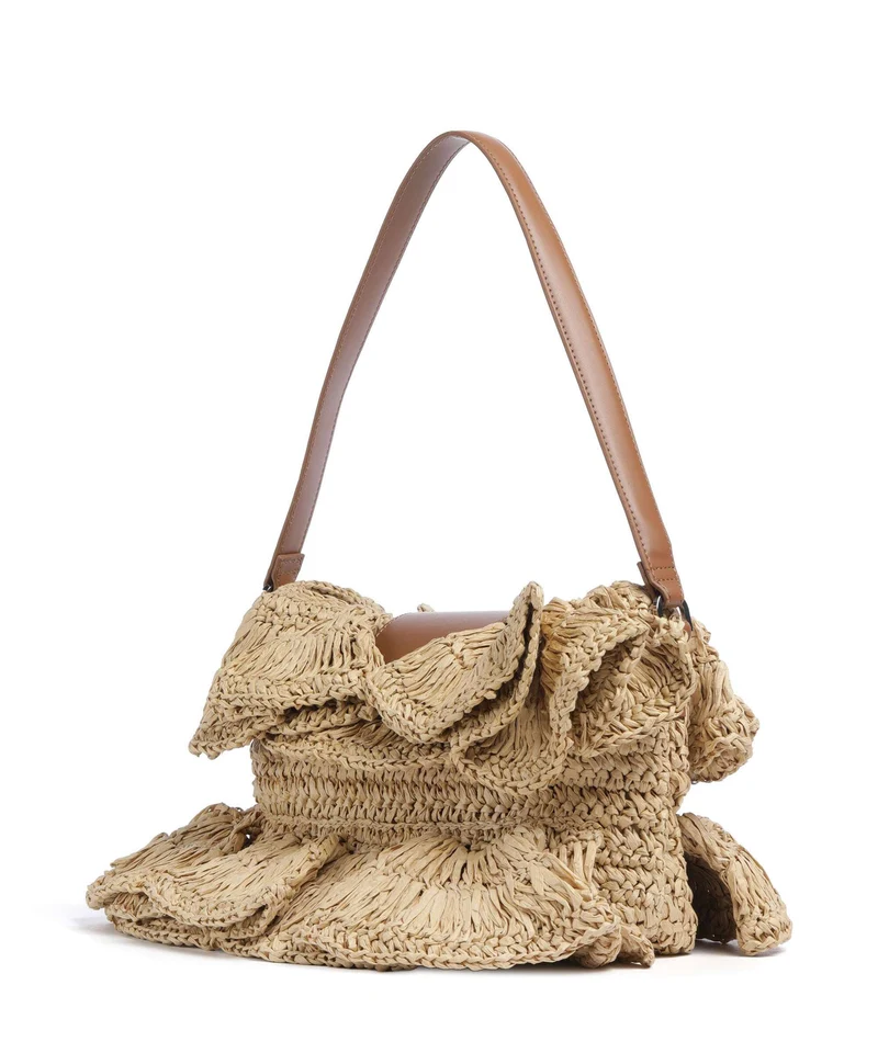 Karl Lagerfeld K/Signature Bolso de hombro natural/tan