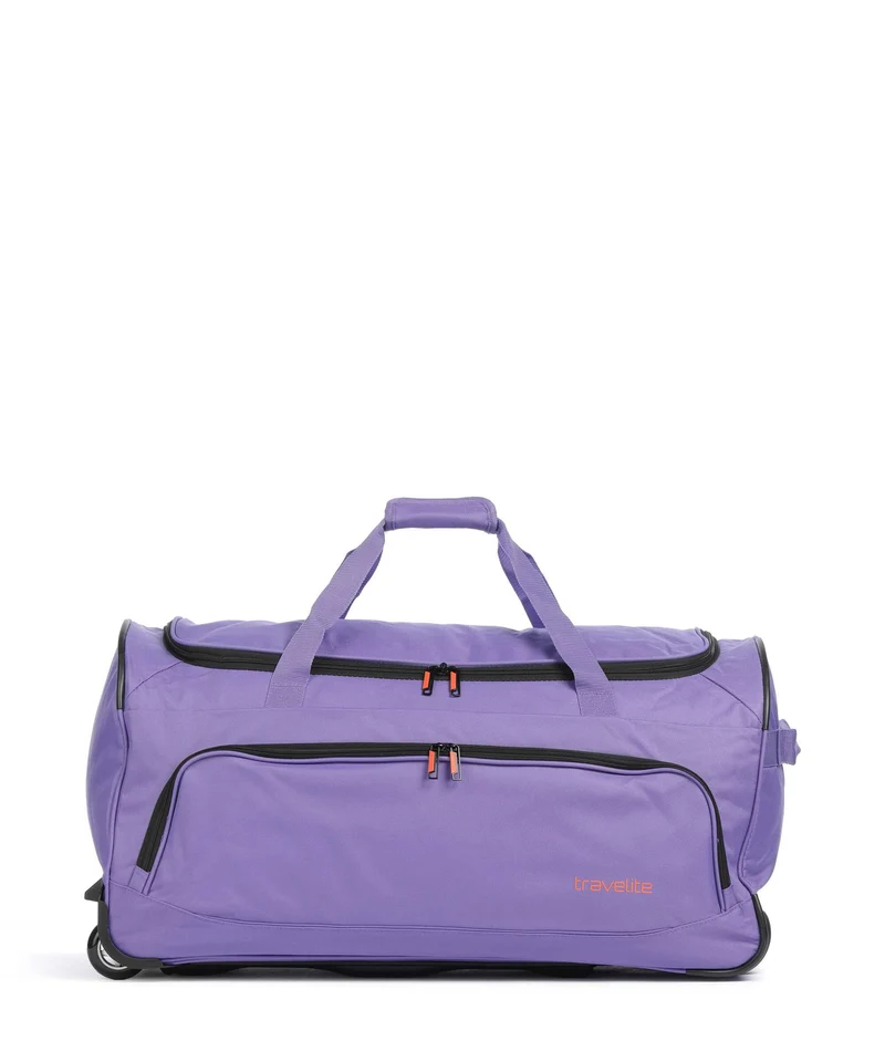 Travelite Basics Bolso de viaje con ruedas lila