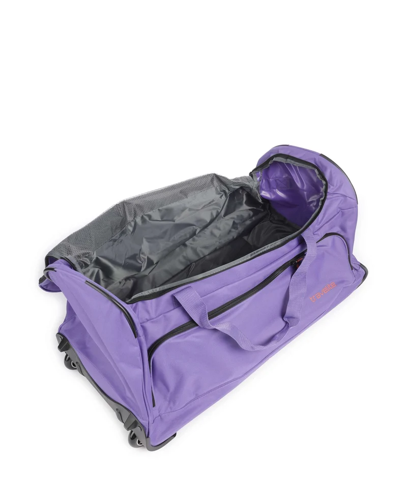Travelite Basics Bolso de viaje con ruedas lila