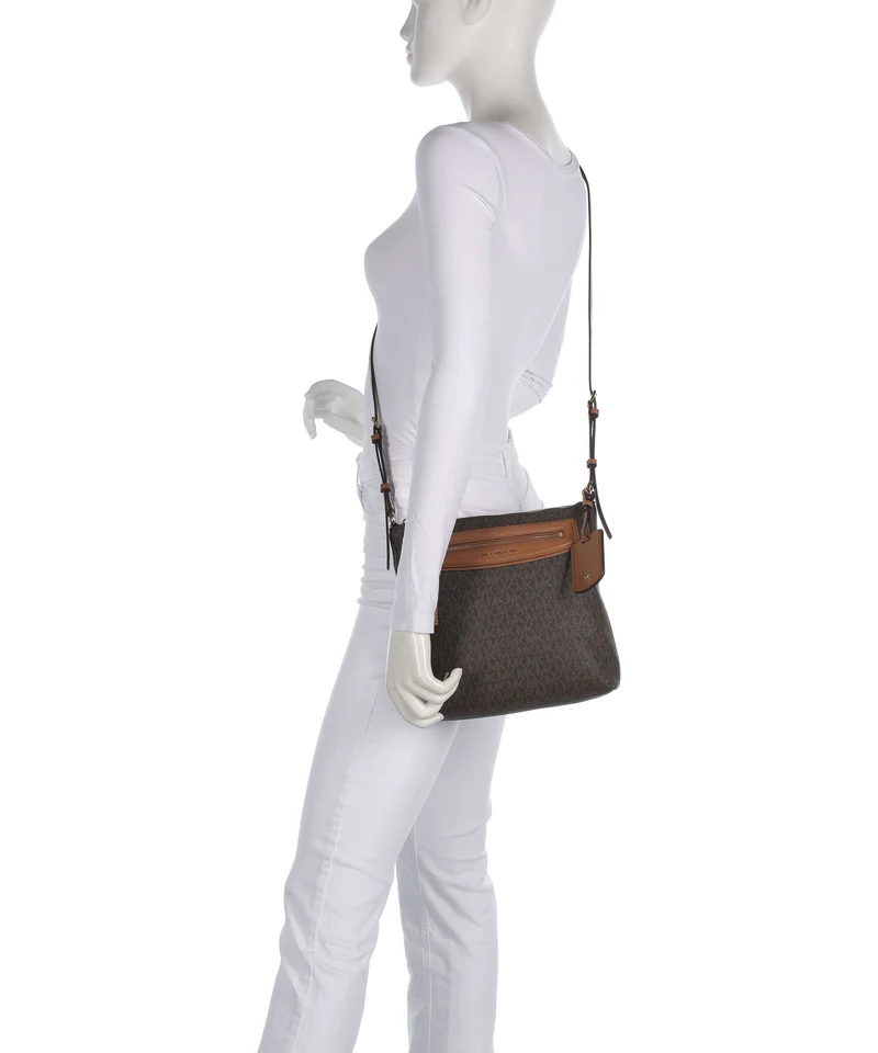 Michael Kors Jet Set Travel Large Bandolera brown/acorn