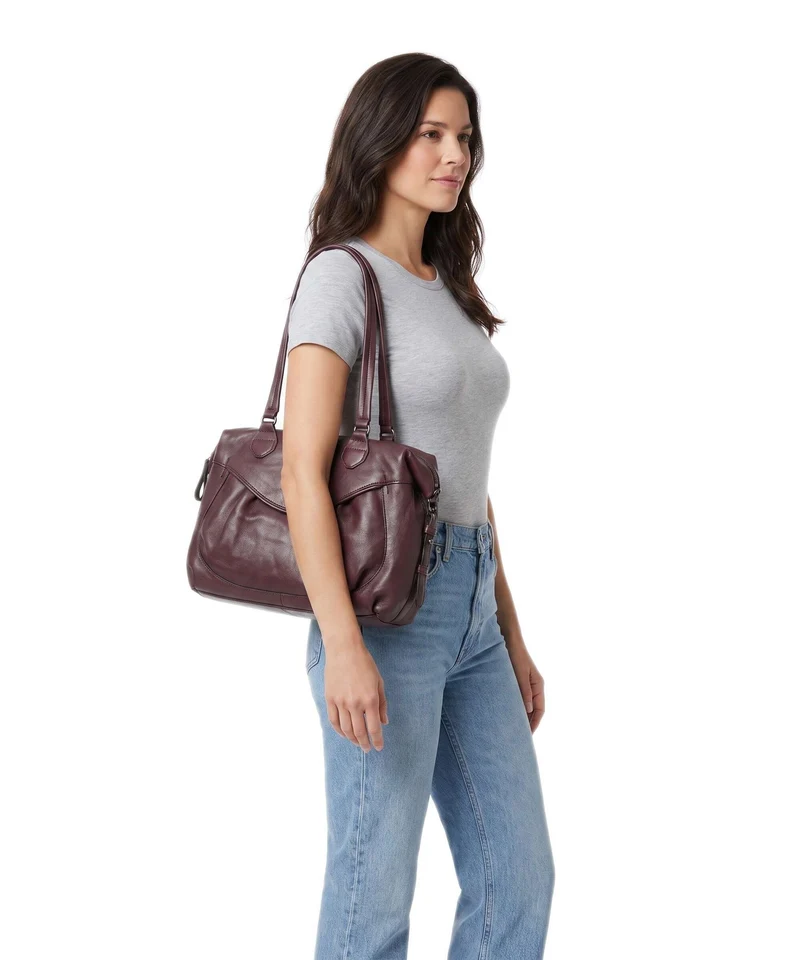 Aunts & Uncles Grandma's Luxury Club Mrs. Churro Bolso de hombro dark cherry