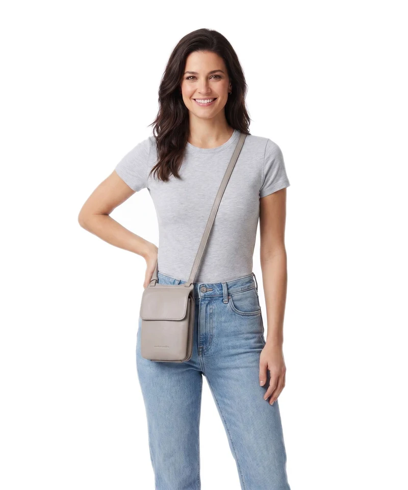 Aunts & Uncles Bohemian Vibes Tulip Bolsa para móvil taupe