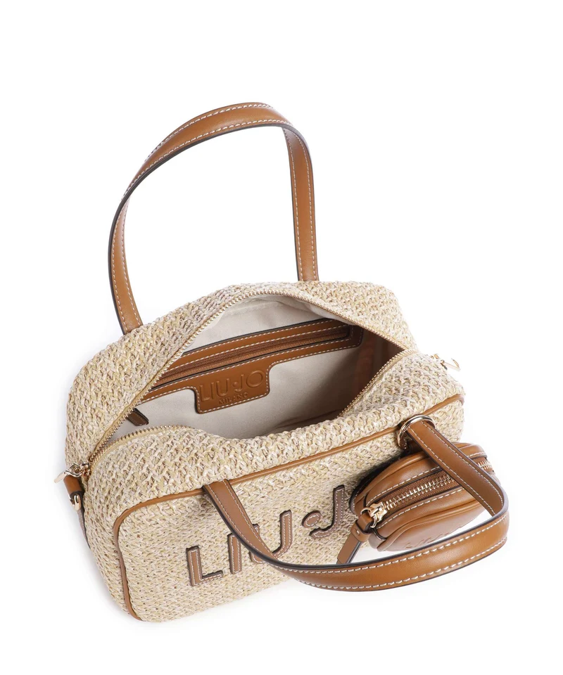Liu Jo Ferielle M Bolso de mano naturale