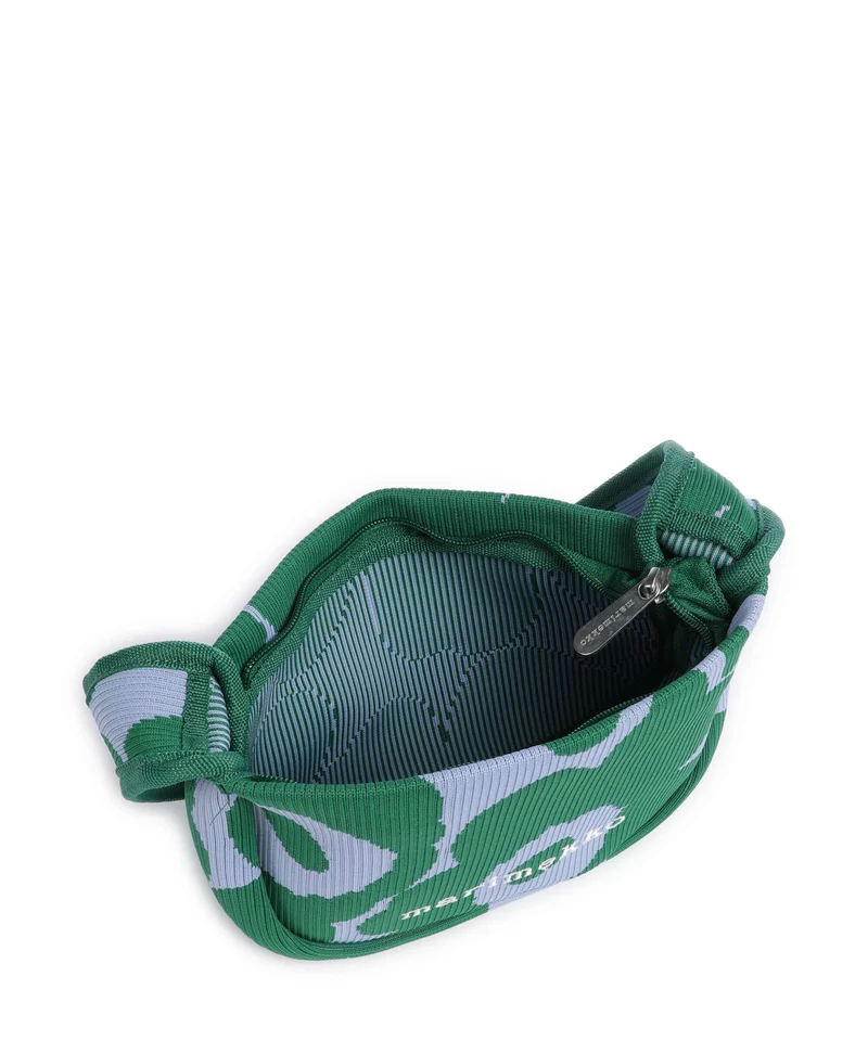 Marimekko Knitted Unikko Bolso de hombro dark green/blue
