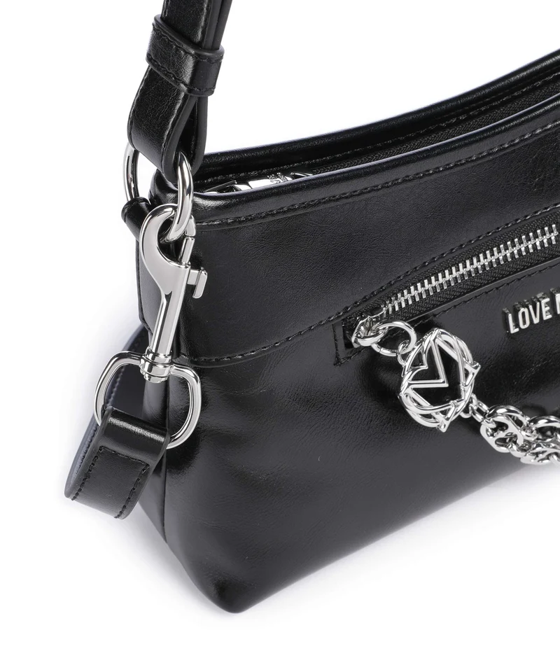 Love Moschino Urban Chains Bolso de hombro black/black