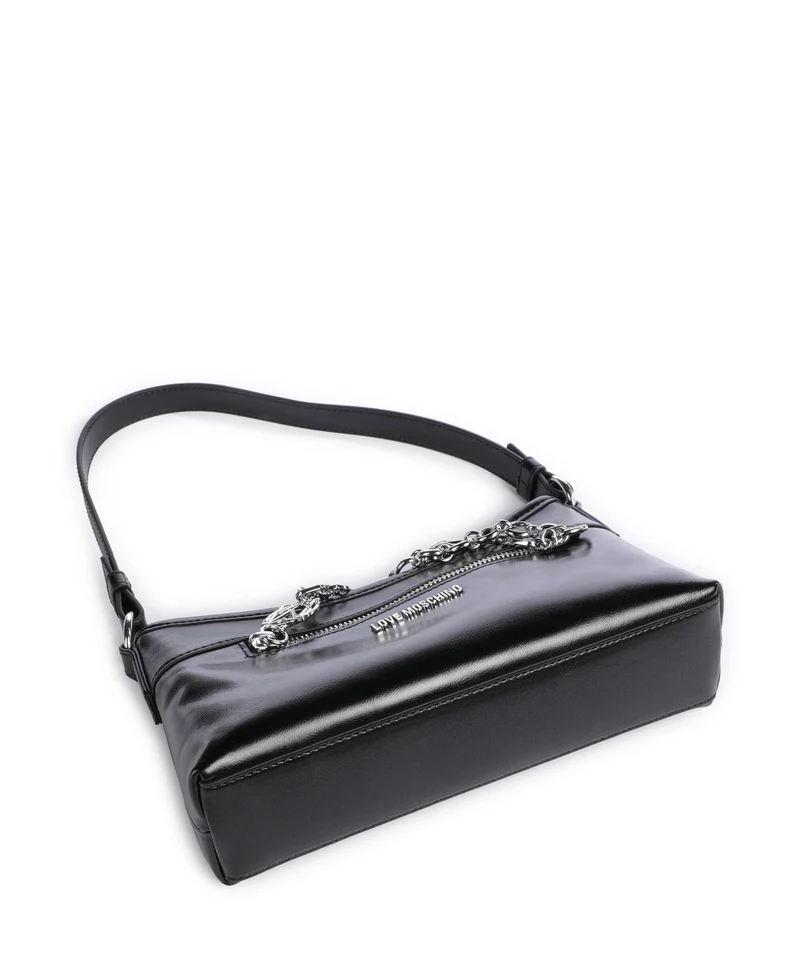 Love Moschino Urban Chains Bolso de hombro black/black