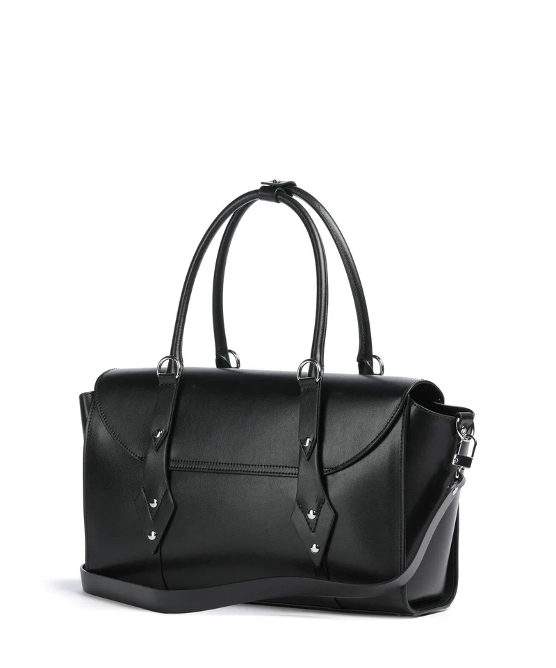 Vivienne Westwood Bettina Smooth Medium Bolso de mano black