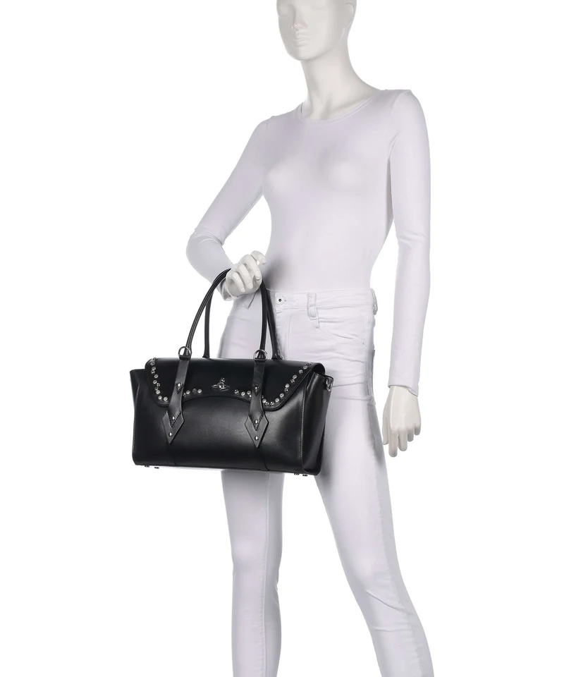 Vivienne Westwood Bettina Smooth Medium Bolso de mano black