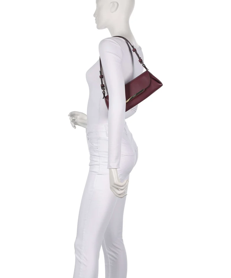 Abro Piuma Pisa Park Bolso de hombro burgundy