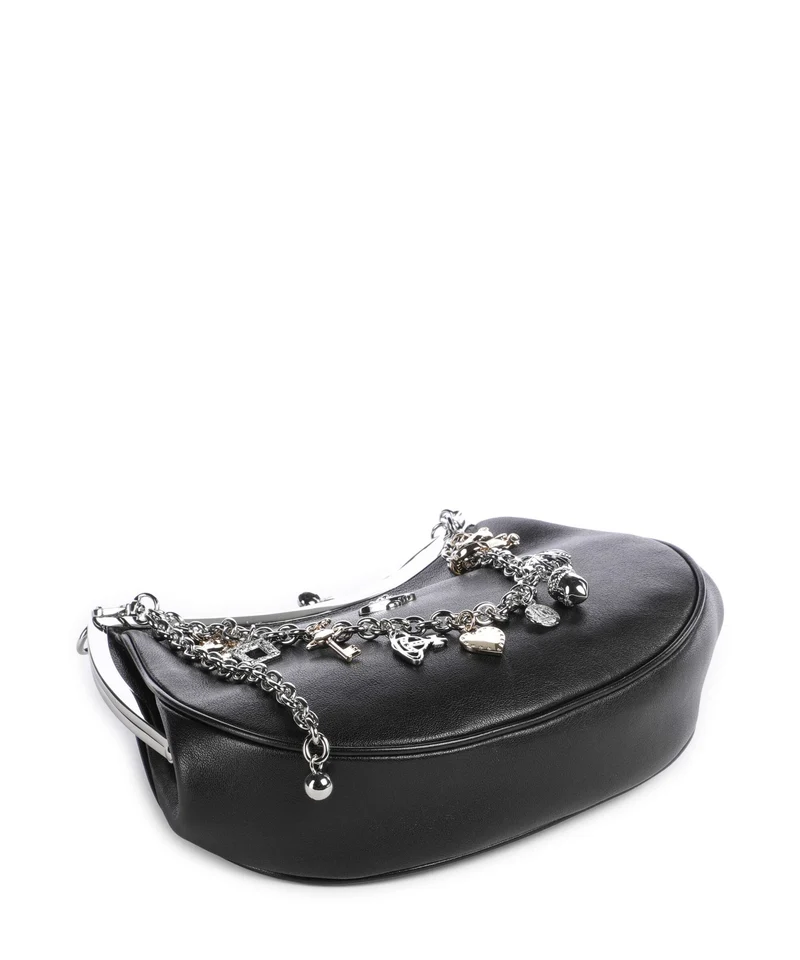 Vivienne Westwood Charm Frame Supple Bolso de hombro black