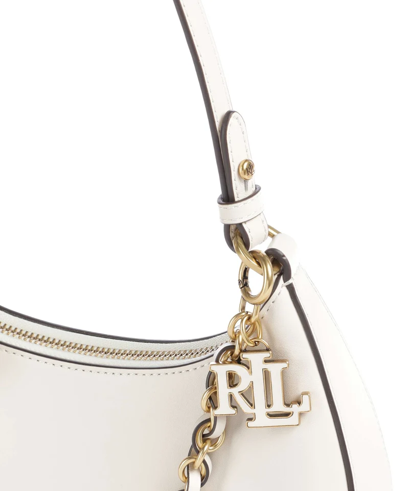 Lauren Ralph Lauren Marcy Medium Bolso de hombro soft white