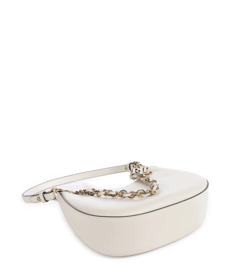Lauren Ralph Lauren Marcy Medium Bolso de hombro soft white