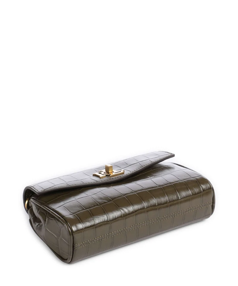 Lauren Ralph Lauren Tanner Large Bandolera botanic green