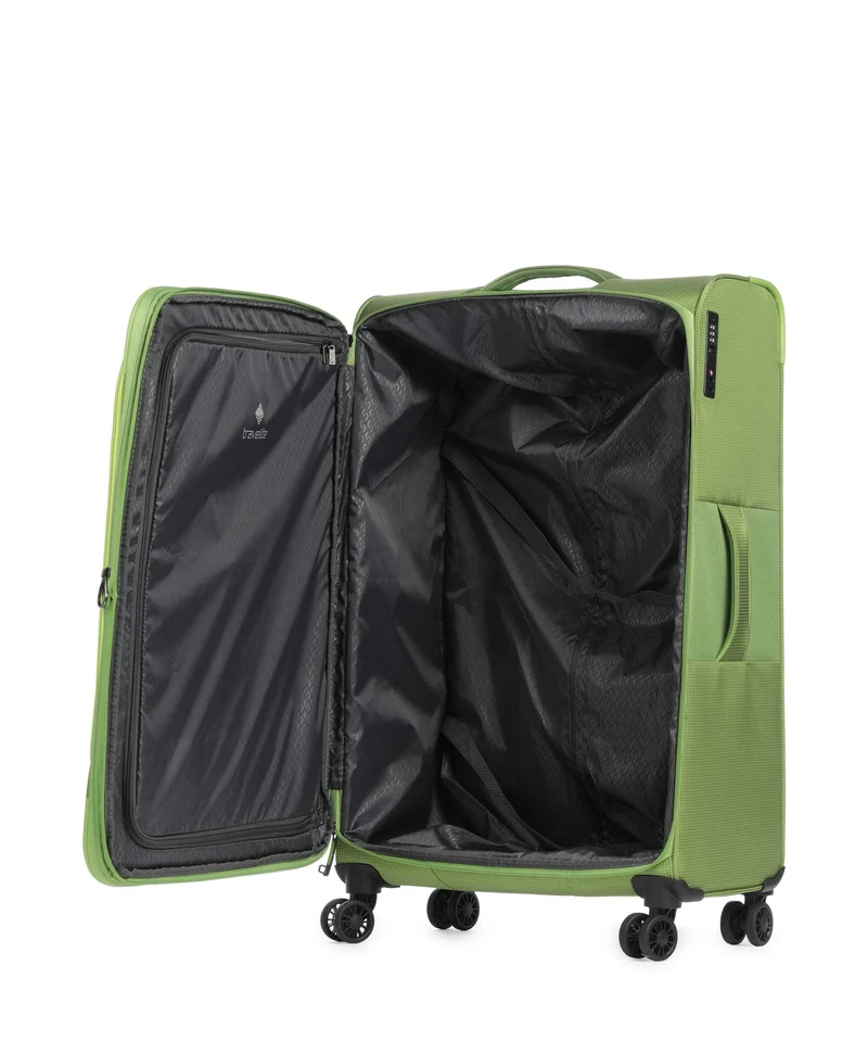 Travelite Corsiica Maleta con 4 ruedas fresh green