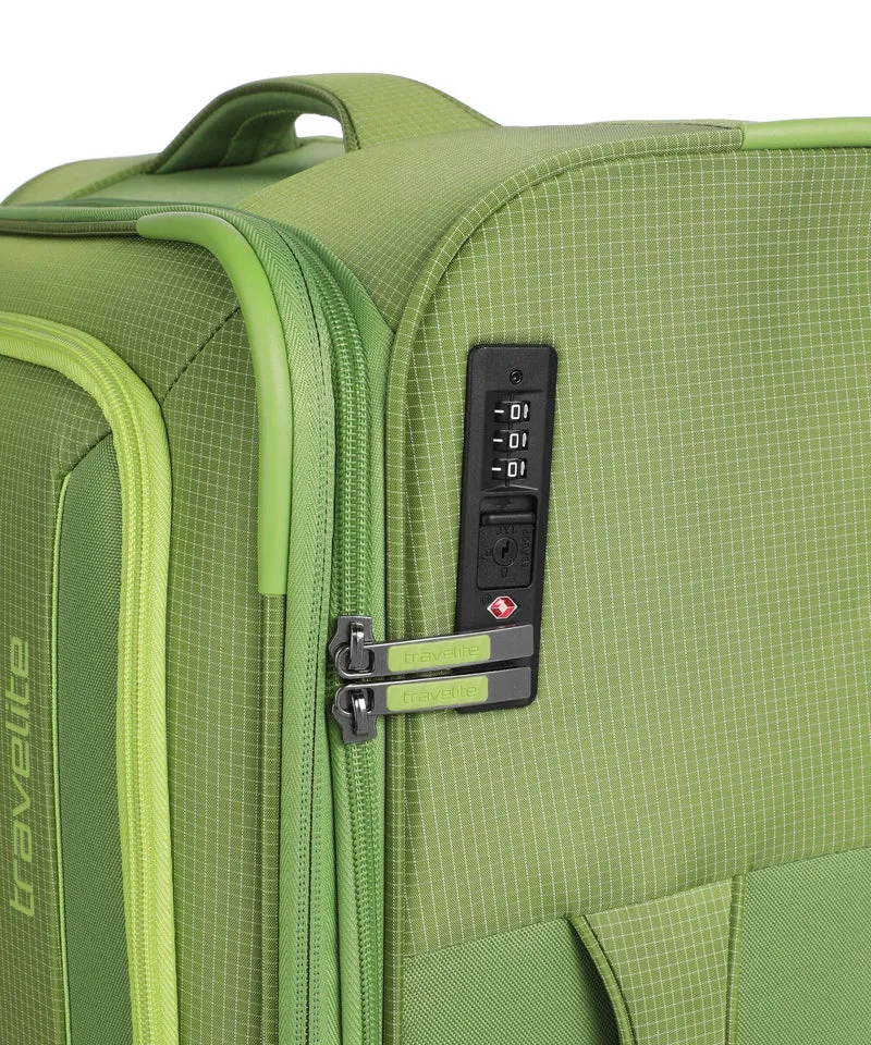 Travelite Corsiica Maleta con 4 ruedas fresh green
