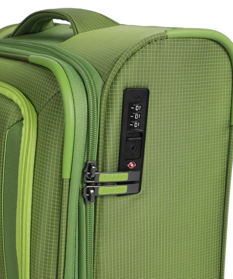 Travelite Corsiica Maleta con 4 ruedas fresh green