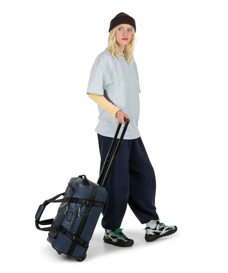 Eastpak Duffel Pack S Bolso de viaje con ruedas tarp navy