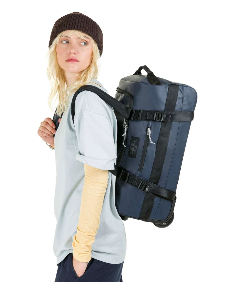 Eastpak Duffel Pack S Bolso de viaje con ruedas tarp navy