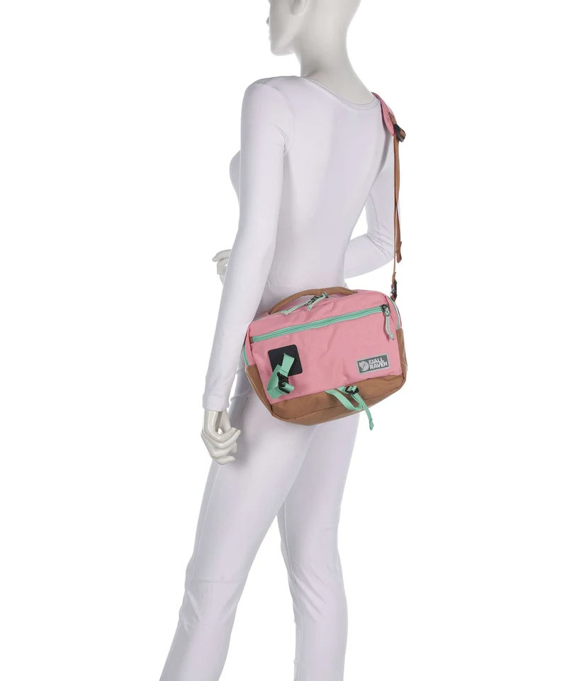 Fjällräven Vardag 6 Bandolera poppy pink/khaki dust