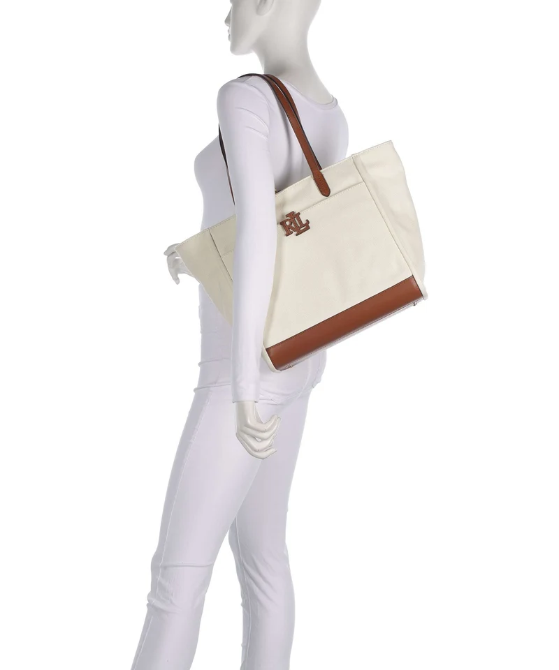 Lauren Ralph Lauren Cameryn Large Bolsa shopping natural/lauren tan